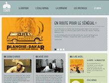 Tablet Screenshot of boutiqueduconte.com